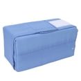 thumbnail image 1 of Side Sleeper Leg Pillow, Reduce Pressure Washable Cover Fixed Strap Knee Pillow Relieve Pain  for Sleeping Use Blue, 1 of 7