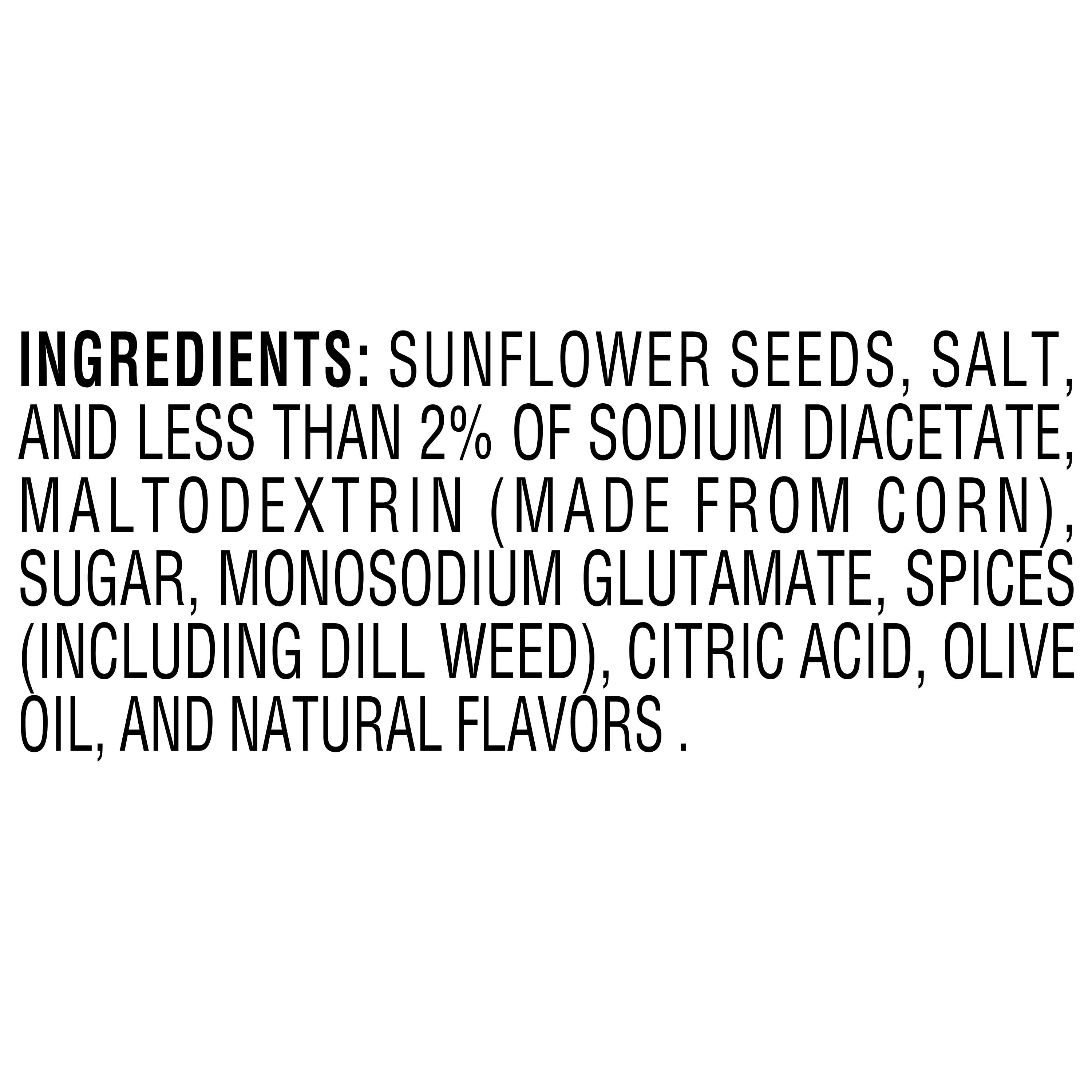 Spitz Dill Pickle Artificially Flavored Sunflower Seeds, 2 oz