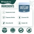 thumbnail image 5 of TreeActiv Crepey Skin Repair Cream with Hyaluronic Acid, Firming Body Moisturizer, 8 fl oz, 5 of 11