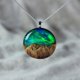 thumbnail image 1 of Collar de la aurora boreal, collar con colgante de sueño, collar con estrella del sistema solar, 1 of 1