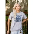 thumbnail image 3 of US Navy Sis Military Anchor Logo Women's Graphic T Shirt Tees Brisco Brands S, 3 of 5
