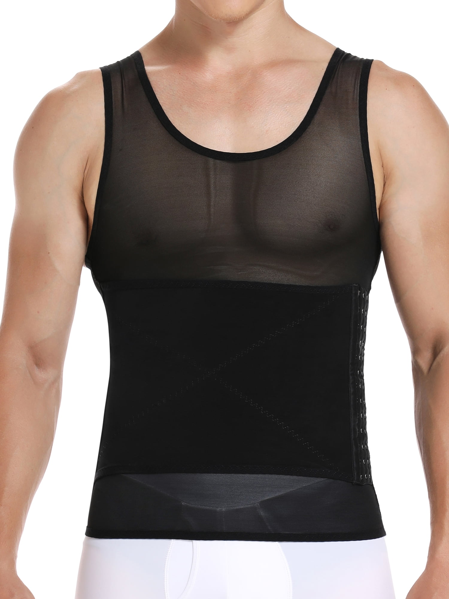 men's body shaper slimming shirt