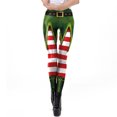 thumbnail image 1 of NADANBAO-MALLAS DE elfo de Navidad para mujer, disfraz de carnaval, medias sexys, pantalones de regalo de vacaciones, ropa de calle con patrón 3D, ropa de Fitness, 1 of 5