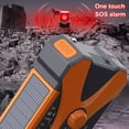 thumbnail image 3 of Radio de emergencia, Radio solar Radio de manivela Linterna Radio solar Probado y confiable, 3 of 7