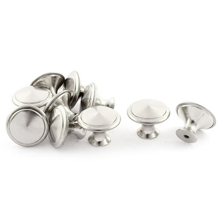 Pull Cabinet Furniture Hardware - Unique Bargains Universal Round Mental Pull Knob Handle Furniture Cabinet Dresser Hardware 10Pcs