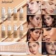 thumbnail image 2 of Julystar Soft Matte Liquid Foundation, Oil Control Waterproof Hydrating Base, Buildable Coverage Blurs Pores Blemishes, Lightweight Natural Makeup for All Skin Tones Daily Party Use, 2 of 13