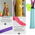 thumbnail image 5 of Tennis Grip Tennis Racket Grip Tape Absorbent Anti-Slip Tennis Overgrip for Tennis Badminton Pickleball Racquet Handle Grip Overgrips and Overwraps, Embossed Surface, 5 of 8