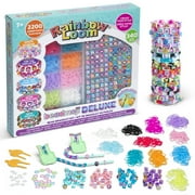 Rainbow Loom: Beadmoji Deluxe - DIY Rubber Band & Bead Bracelet Kit - Includes 2200 Bands & 340 Beads, Design & Create, Ages 7+