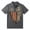Z142-Grey, variant on 250th Anniversary Men’s 1776-2026 250 Years Patriotic Polo Shirt, Short Sleeve Collared Top, Independence Day Distressed American Flag Print with Multi Color Options