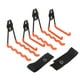 thumbnail image 2 of Ganchos de garaje de alta resistencia para colgar en la pared, almacenamiento antideslizante con 2 cables de extensión, 2 of 8