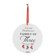 thumbnail image 1 of Fiudx Liquidación De Navidad Adornos Navideños Tarjeta Colgante De Madera Navideña Decoración De Árbol De Navidad De Madera De Doble Cara, 1 of 7