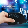 thumbnail image 5 of Royals Unique Black Waterproof Plastic Deck Poker Card, Playing Cards For Adult - Bridge-Sized Black Box Playing Cards | Rummy Cards, With Much Better Look | Waterproof Playing Cards, 5 of 5
