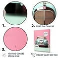 thumbnail image 3 of Designart "Vibrant 1950S Car In Pop Art Style I" Car Vintage Floater Framed Canvas Wall Art, 3 of 5