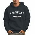 thumbnail image 4 of Men's 100% Cotton LAS VEGAS Hoodie 330g Thick Pocket Hood, 4 of 15