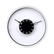 thumbnail image 1 of Reloj de pared redondo de 25 cm, sencillo, creativo, moderno, para colgar en la pared. Blanco, 1 of 9