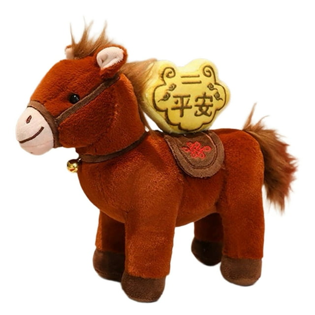 Hearth & Gear Cheval Réaliste pour Enfants et Collectionneurs avec Design Doux et Réaliste pour Câlins et Exposition P1200 Amp Fabrication de Poupées Scène Poupées Poupées Réalistes Moleter Aisance Poupées Remuer Haut Poupées Habillage