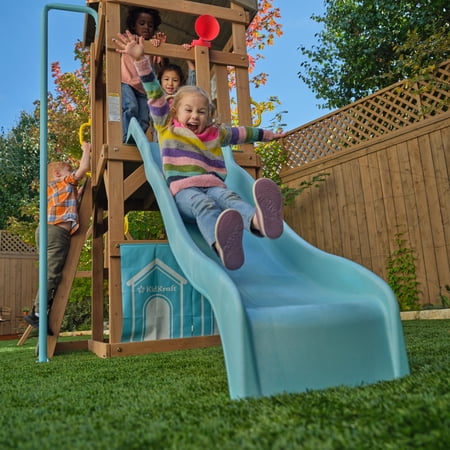 KidKraft Modern Outdoor Swing Set Wooden Component Box 2 of 2