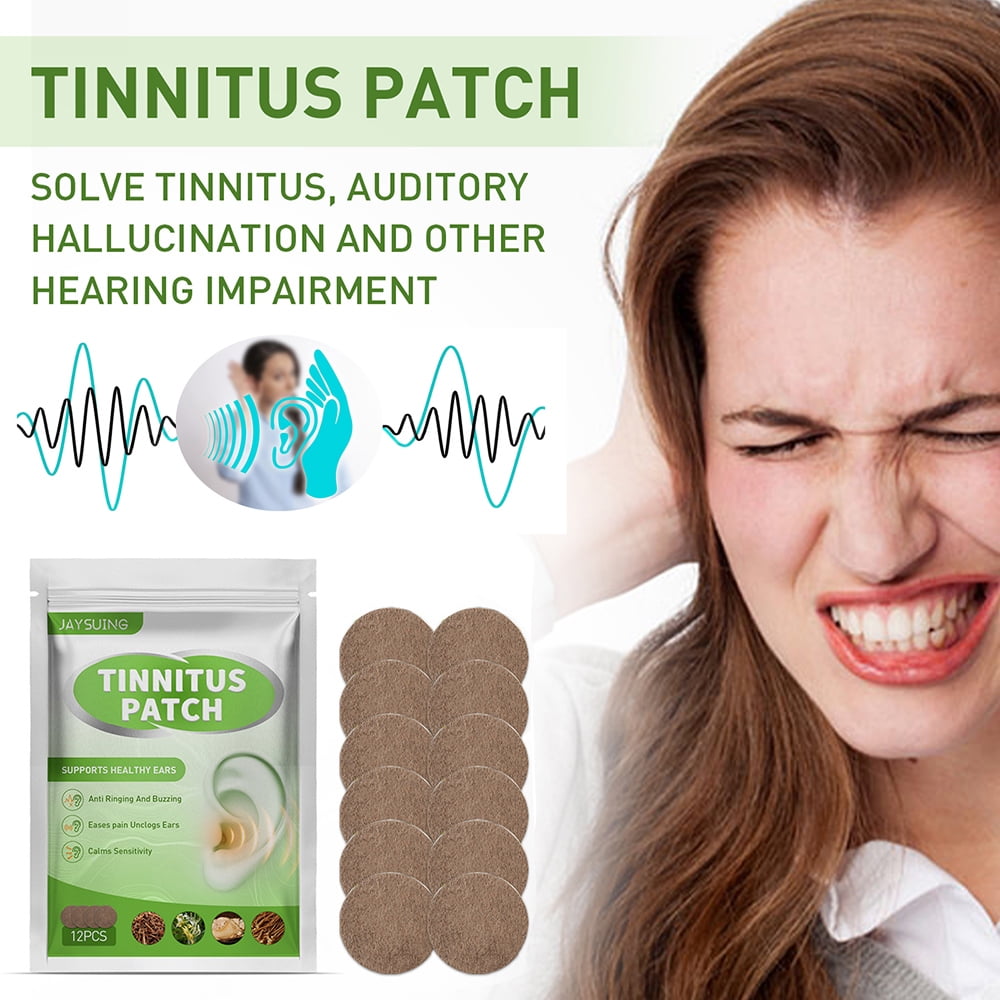 Ear Health Care Patches for Tinnitus Symptoms Ringing Relief Earache Alleviate