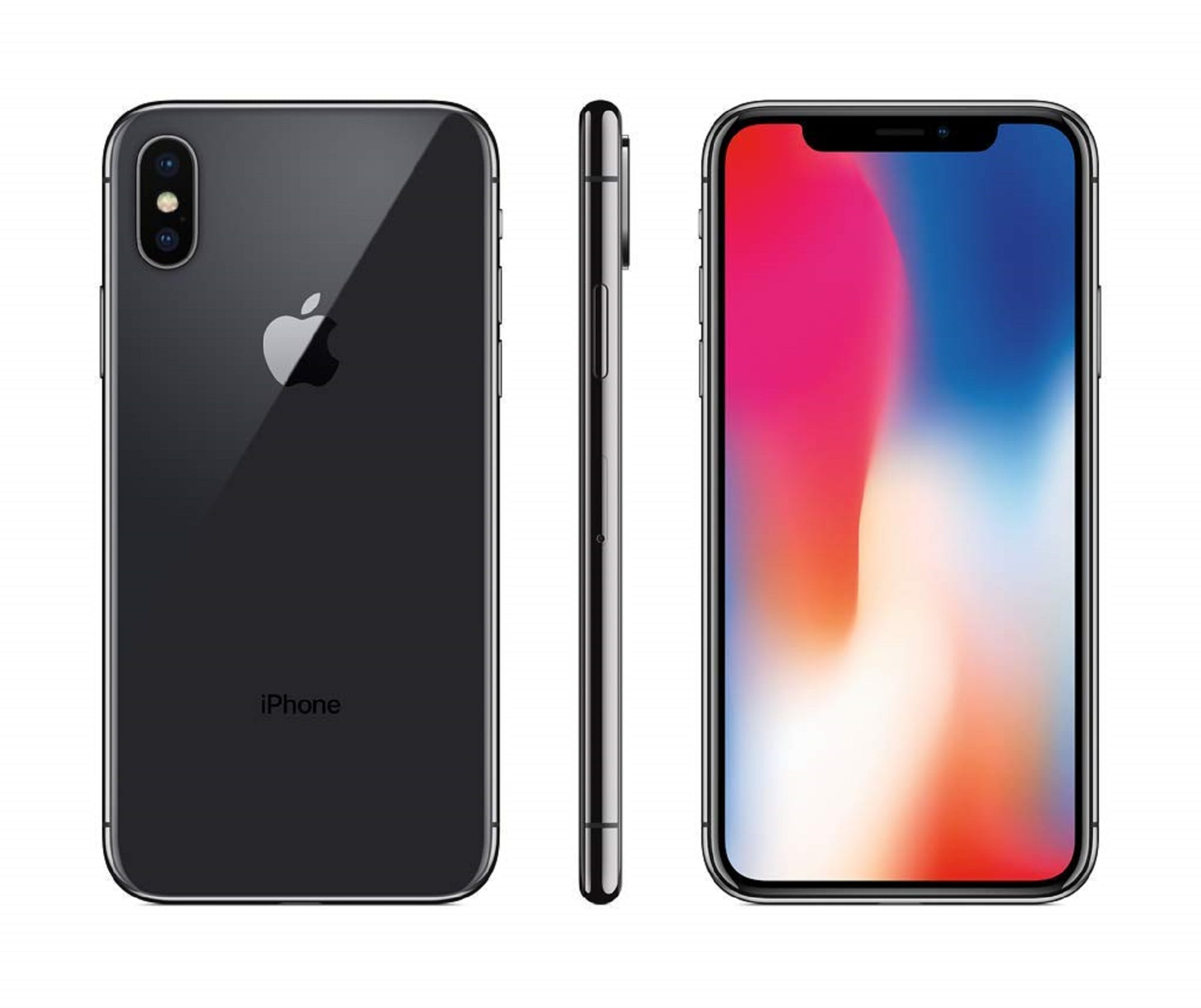 Restored Apple iPhone X 64GB Factory Unlocked Smartphone