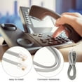 Gong 3pcs Telephone Extension Cord Phone Cable Landline Phone Wire Line