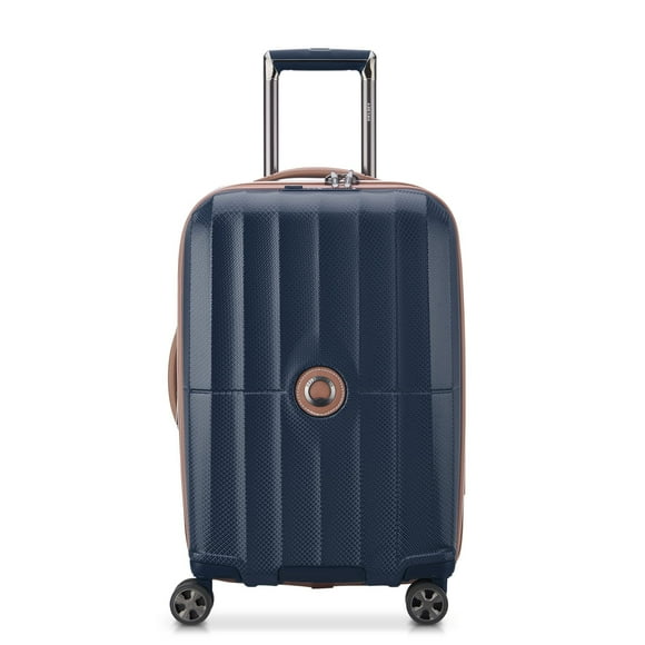 Equipaje DELSEY Paris St. Tropez, cara rígida, ampliable, 55 cm, azul marino