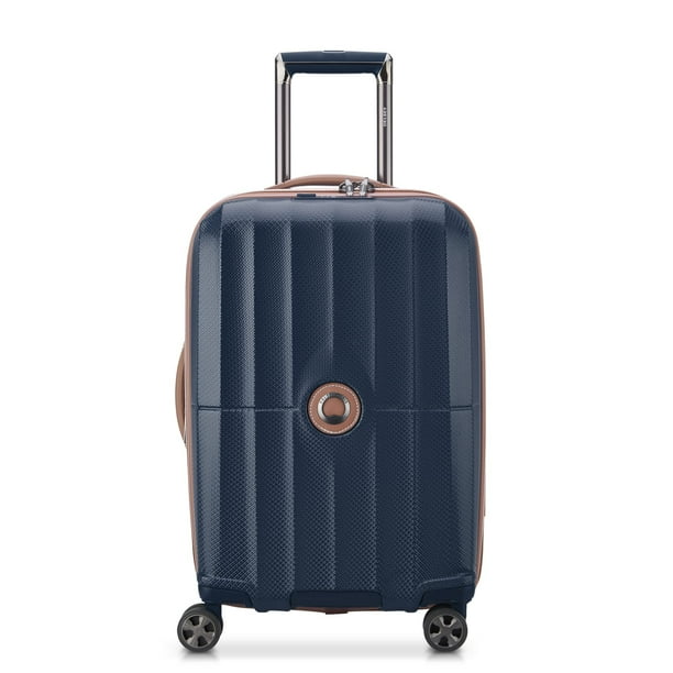 Equipaje DELSEY Paris St. Tropez, cara rígida, ampliable, 55 cm, azul marino