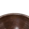 thumbnail image 4 of Premier Copper Products BSP2-LR17RDB 17 in. Copper Drop In Bathroom Sink with Tru Widespread Faucet, 4 of 4