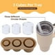 thumbnail image 4 of Ice-Cube Tray for Tumbler, Silicone Ice Mold with Lid and Ice Tray for Refrigerator, 4 of 5
