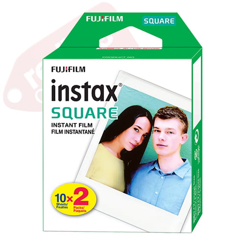 Fujifilm INSTAX SQUARE Fuji Instant Film 20 Photo Sheets for SQ6 SQ20 SQ10  SP-3