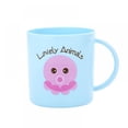 thumbnail image 1 of 4pcs Kids Plastic Cup Drinking Cup Milk Cup Toothbrushing Cup Cartoon Printing Cup with Handle, 1 of 7