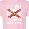 thumbnail image 4 of Inktastic Established March 3, 1845 Florida Flag T-Shirt, 4 of 5
