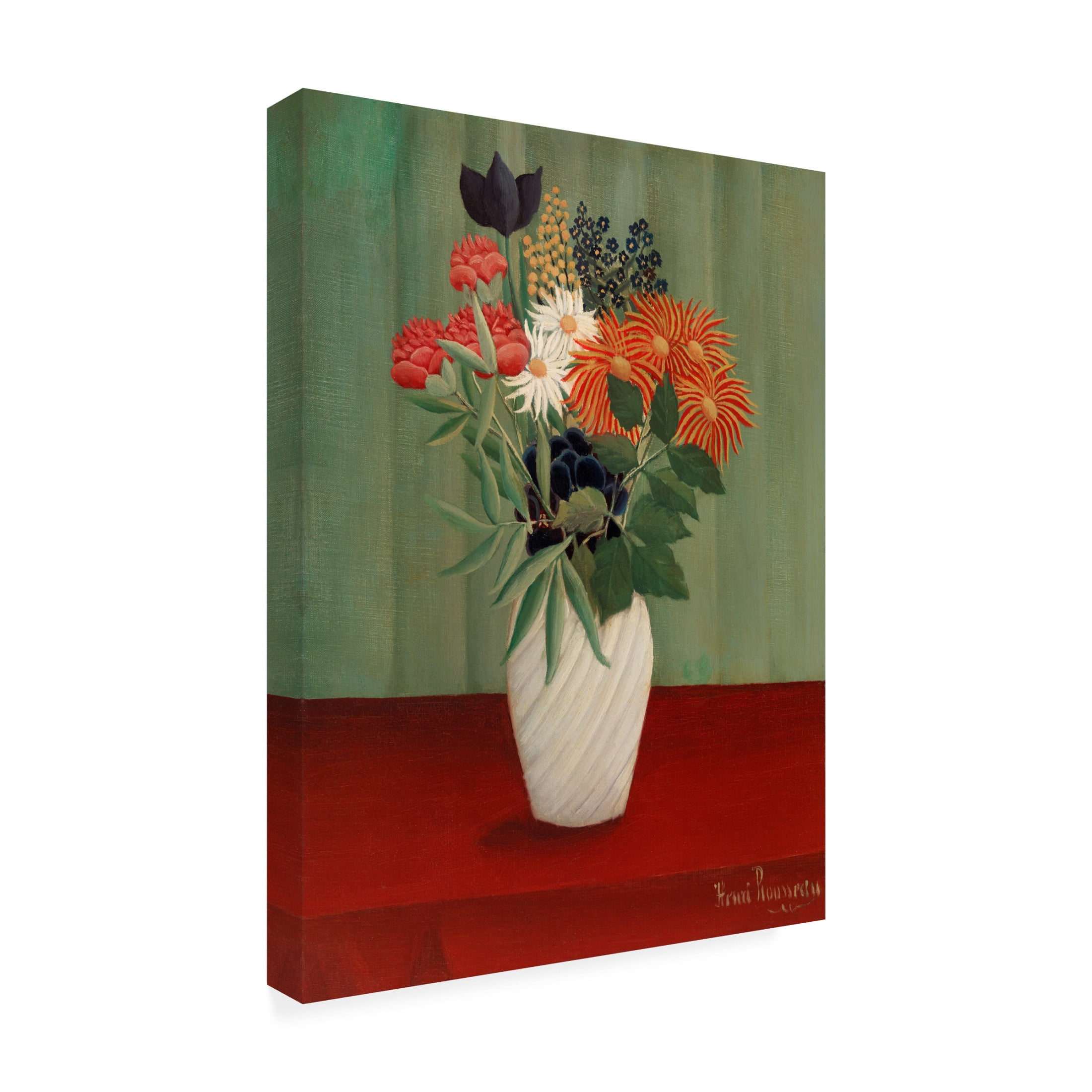Trademark Fine Art Pictufy Bouquet De Fleurs Canvas Wall Art