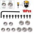 thumbnail image 3 of 11/21/22pcs Hex Key Wrench Router Bit Bearing Set 127mm Router Bits Ball Bearings Woodworking Milling Cutter Bearing Accessory, 3 of 5