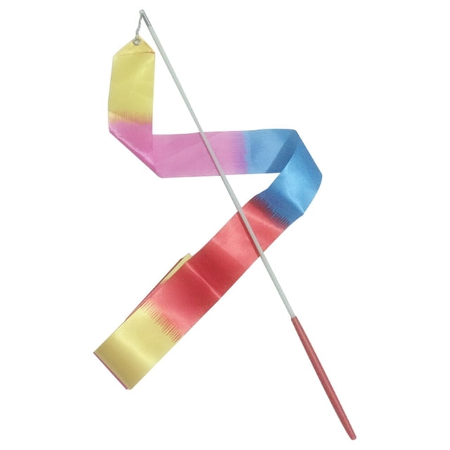 BRIGHTFUFU 10pcs Gymnastics Ribbons Twirling Streamers For Dance For Twirling Artistic Shows And Gymnastics Training