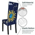 thumbnail image 6 of Mysterious Religion Dining Chair Slipcovers Chair Protectors Seat Covers For Dining Room Hotel Kitchen Shining Star Blue, 6 of 8