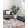 thumbnail image 3 of Rugs.com Eco Trellis Collection Rug – 8' x 10' Multi Medium Rug Perfect For Living Rooms, Large Dining Rooms, Open Floorplans, 3 of 9