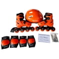 thumbnail image 2 of Patines 3 En 1 Ajustables Con Casco Rodilleras Freno Iciqlo 22cm a 24cm, 2 of 4
