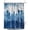 Blue White, variant on Waterproof Shower Curtain - Abstract Building Texture Retro Bathroom Curtains with Hooks,Blue and White Painting Bathtub Curtain for Shower Stall,72x72 Inch