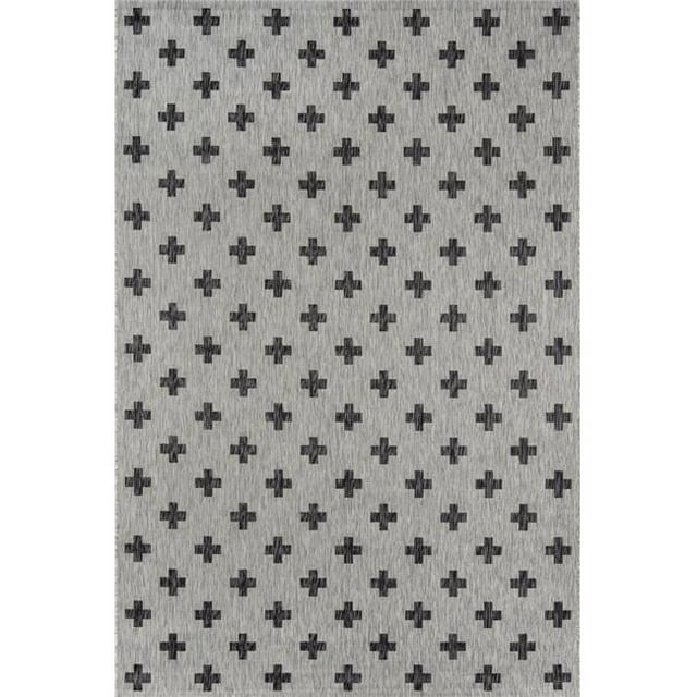 Novogratz VILLAVI-01GRY20A0 2 x 10 ft. Villa Machine Made Contemporary Runner Rug, Grey