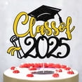 thumbnail image 6 of 4/3/2/1 sets 2025 Graduation Decorations Glittering Graduation Centerpiece for Tables Sticks Class of 2025 Grad Photo Centerpiece Party Decoration Supplies for College High School, 6 of 6
