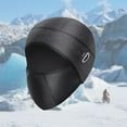 thumbnail image 6 of Warm Balaclava Face Windproof Headgear Ski Face Cover Neck Warmer for Hiking D Grey, 6 of 8