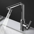 thumbnail image 2 of Mechanical Arm Faucet Bathroom Kitchen Sink, Cold And Hot Dual Control Faucet, Expandable Rotating Anti Splash Pressurized Faucet ,Made to Last, 2 of 7