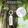 thumbnail image 4 of 100pcs Plant Mark Tags Plastic Waterproof Plant Tree Tags Thick Plastic Garden Hanging Tags Flower Plant Tags(white ), 4 of 5