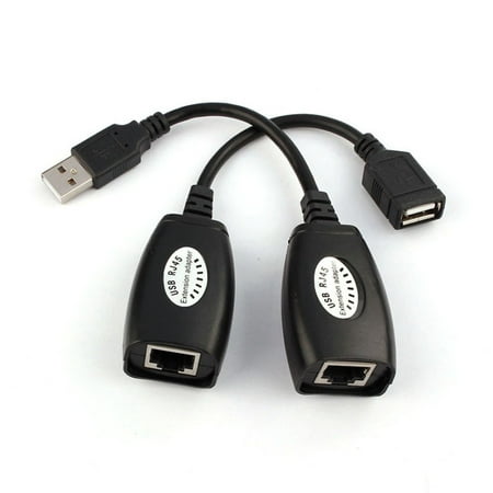 The new USB UTP extender adapter passes through a single RJ45 Ethernet CAT5E 6 cable, up to 150 feet