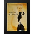 thumbnail image 2 of Vintage Apple Collection 19x24 Black Modern Framed Museum Art Print Titled - Linstant Taittinger, 2 of 5