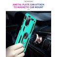 thumbnail image 6 of for Galaxy S20 FE case,with HD Screen Protector,[Military Grade] Car Mount Kickstand Hybrid Hard PC Soft TPU Shockproof Protective Case for Samsung Galaxy S20 FE 5G (Teal), 6 of 13