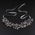 thumbnail image 2 of Diadema nupcial de cristal de diamante artificial Sunnimix 36 x 6 cm, 2 of 8