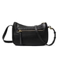 thumbnail image 2 of Genuine Leather Shoulder Bag, Women's Grainy Crescent Underarm Crossbody Purse, 2 of 8