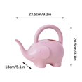 thumbnail image 2 of TERGAYEE Plastic Elephant Watering Can Pot,Cute Animal Watering Cans Plastic Novelty Watering Can Gardening Kettles Creative Gardening Tool for Plants Potted Indoor Outdoor, 2 of 4