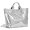 A-silver, variant on Tote Bag for Women Large PVC Tote Bag Plastic Handbag Letters Print Handbag Clear Hobo Bag